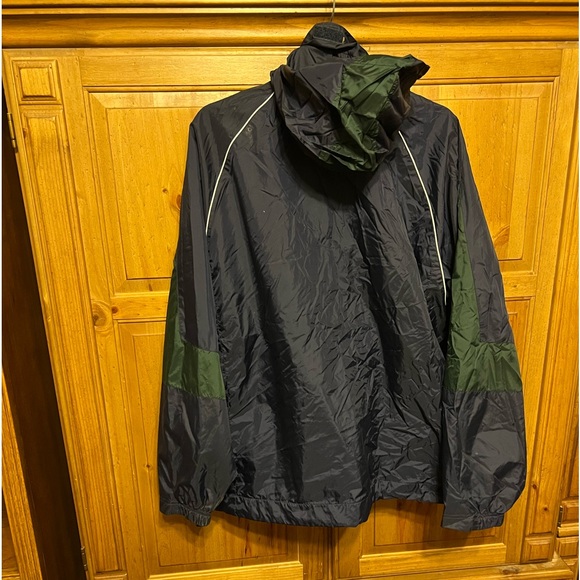 Graphite Sport mens lightweight but lined jacket with hidden hood in collar ! - Picture 2 of 6